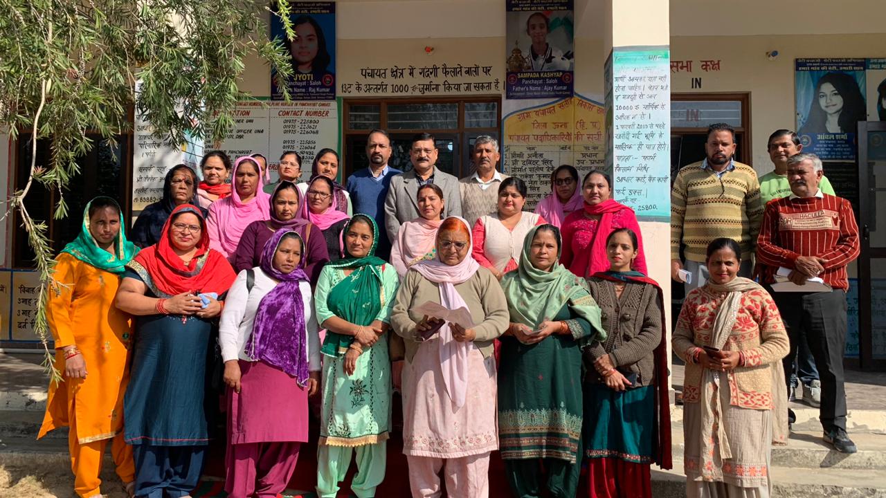 Panchayat Task Force is playing an important role in making the drug free Una campaign successful - Mukesh Thakur